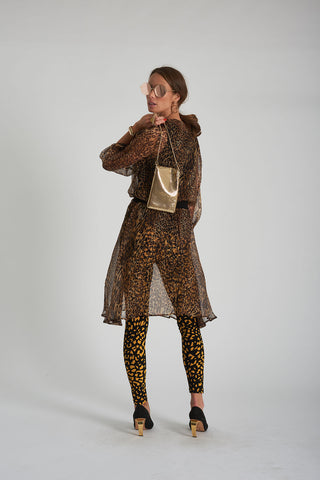 Brigitte Dress - Leopard