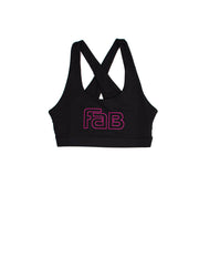 FAB Sports Bra - black/pink