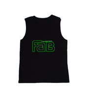 FAB Muscle Tank - black/green